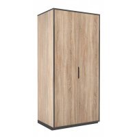 Dulap FLOW 03 Stejar Sonoma / Gri